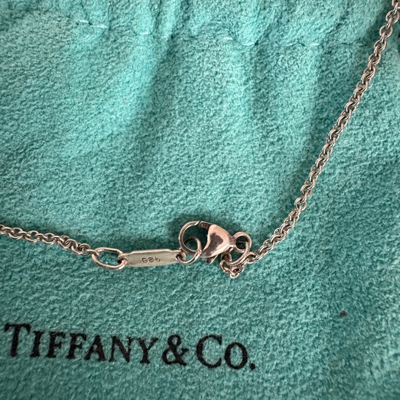 Tiffany & Co. 1837 LARGE Circle Necklace - Picture 4 of 5